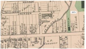 Pottery - 1873 map