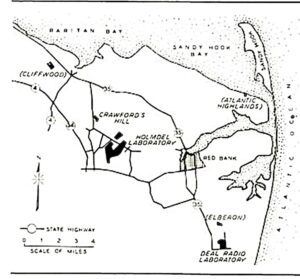 Bell Labs Locations Map