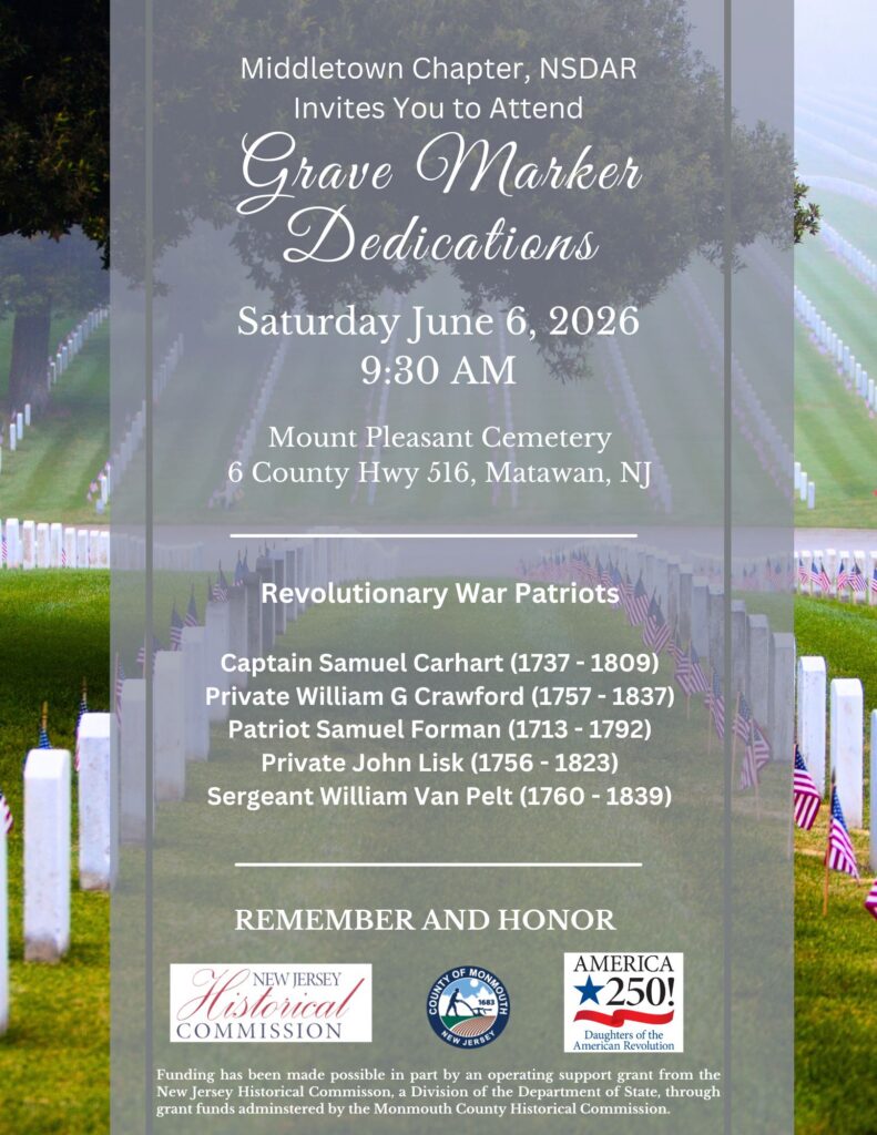 Mt Pleasant Cemetery Dedications