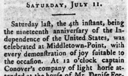 Chronicle - Fourth July