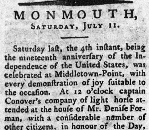 Chronicle - Fourth July