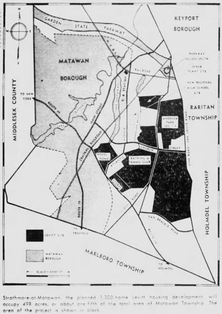 Strathmore-Map