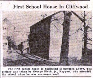 First Schoolhouse in Cliffwood